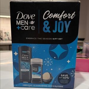 Dove Men+Care Comfort & Joy Cleanser Set - Blue and Gray